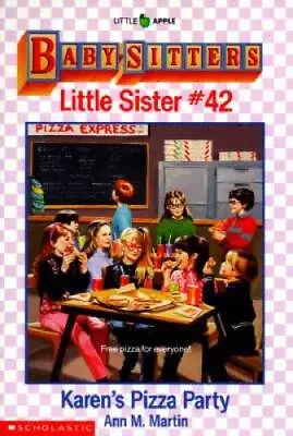 Karen's Pizza Party (Baby-Sitters Little Sister No. 42) - Paperback - GOOD • $3.73