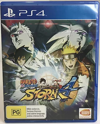 Naruto Shippuden Ultimate Ninja Storm 4 Playstation 4 PS4 Game • $28