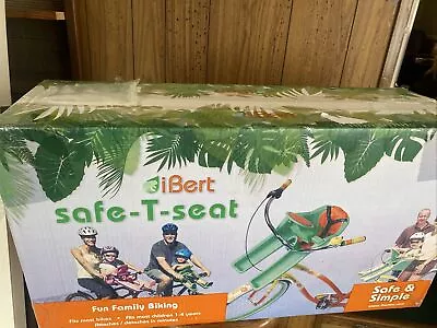 IBert Child Bicycle Carrier Front Center Mount Green Bike Safety Seat - Baby/Kid • $36