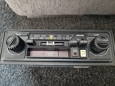 £125 • Buy Car Radio Cassette,vintage Phillips 22ac260-80e,ford Cortina/granada