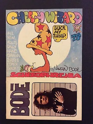 CHEECH WIZARD SCHIZOPHRENIA #1 Comic VAUGHN BODE 1st Printing Last Gasp 1973 • $34.99