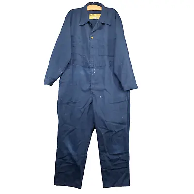 Lee Men's Union Alls Coveralls Blue Size 48 Vintage Costume Michael Myers • $75