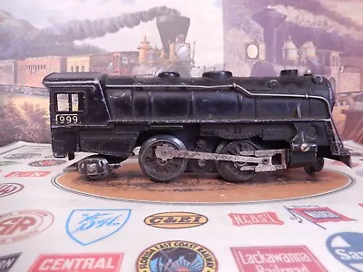 O-27 Scale MARX 999 Steam Loco Tested ALL DIECAST ***NICE LQQK*** • $26.35