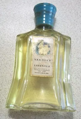Yardley English LAVENDER -perfume  - 2 1/2  Fl. Ozs. - Vintage 1950's • $30