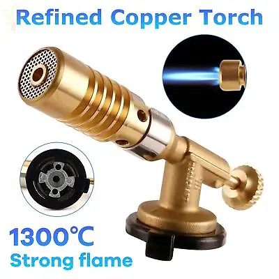 Portable Turbo Gas Flame Gun Kitchen Cooking Mini Torch Manual Ignition Tool USA • $10.76