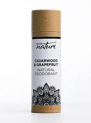 Your Nature Natural Deodorant - Plastic Free - Eco Friendly - Essential Oils • £8.45