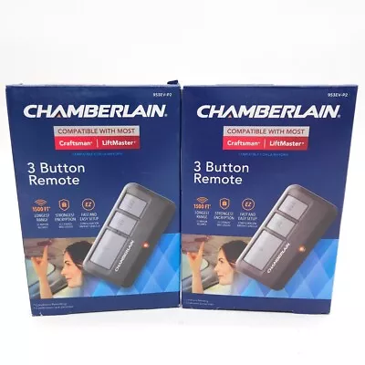 Chamberlain (Lot Of 2) 3-Button Garage Door Remote Control Craftsman Liftmaster • £29.18