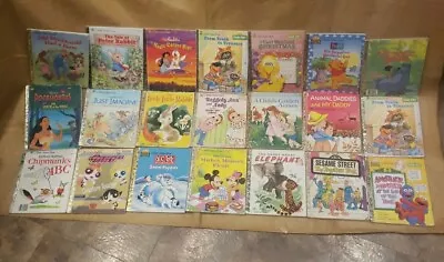 Lot Of 21 VTG Little Golden Books Assorted Vintage Stories Young Children Lot 1 • $21.99