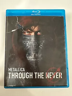 METALLICA Through The Never (3D Blu-ray 2-Disc Box Set) **slip Cover Damage** • $23.99