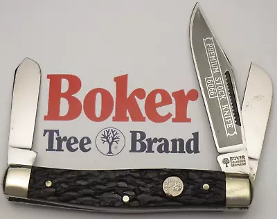 Vintage 1970’s BOKER Solingen #6066 Premium Stockman Delrin Handles Unused • $140