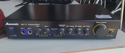 $52 • Buy Acesonic Karaoke Mixer Km111