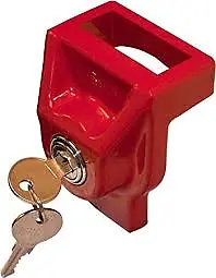 $15.65 • Buy Red Gladhand Lock For Tractor Trailer Gland Hands  (2 Key Set) 035150