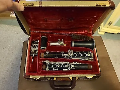 Antique G LEBLANC SYMPHONIE Symphony MODEL Paris CLARINET And Case Prefessional • $699.99