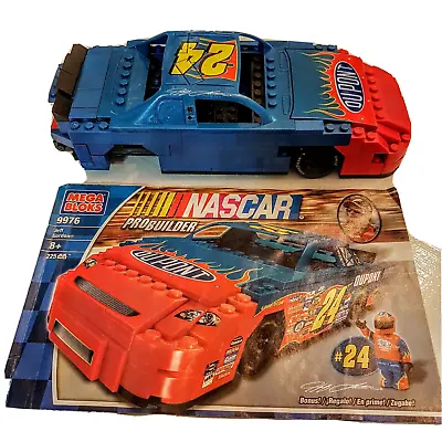 Mega Bloks 9976 NASCAR Race Car Pro Builder Jeff Gordon 2006 PARTIAL SET • $19