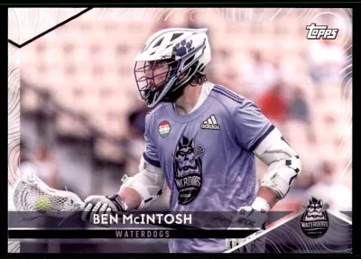 2022 Topps Premier Lacrosse League Base #78 Ben McIntosh - Waterdogs • $0.99