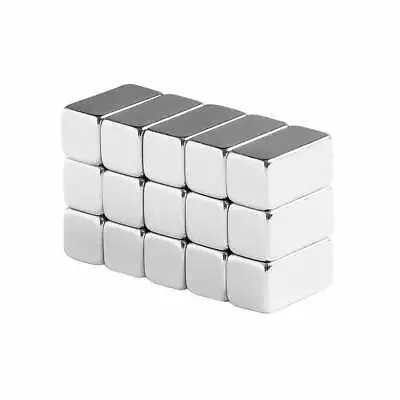 1/2 X 1/4 X 1/4 Inch Neodymium Rare Earth Bar Magnets N48 (15 Pack) • $14.99