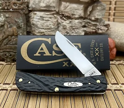$34 • Buy Case XX USA Rough Black CA18229 Stainless Sod Buster Jr Pocket Knife