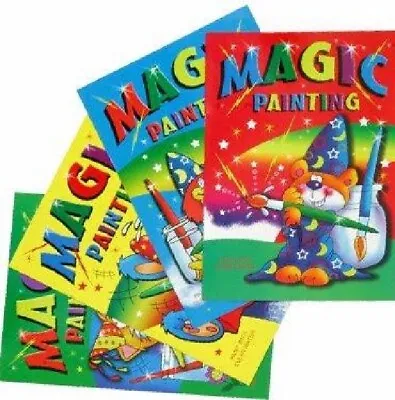 2 X A4 Size Magic Painting Book - Paint With Water Stocking Fillers • £3.49