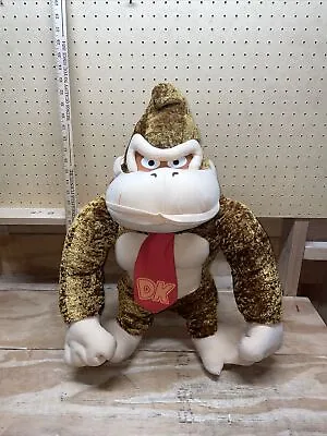 2004 Kellytoy Large Donkey Kong 20” Plush Nintendo Vintage • $44.09