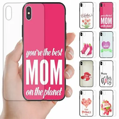 For OPPO Series - Mother's Day Theme Tempered Glass Back Case Mobile Phone #1 • $14.98