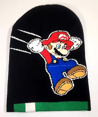 Super Mario Bros Knit Winter Beanie Cap One Size • $11.49