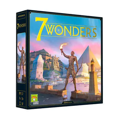 7 Wonders Board Game New Edition Complete Visual Revamp 3 To 7 Players Ages 10+ • $129.95