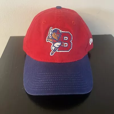Buffalo Bisons Hat Cap Adjustable Red Blue New Era 9Twenty MiLB Baseball • $19.99