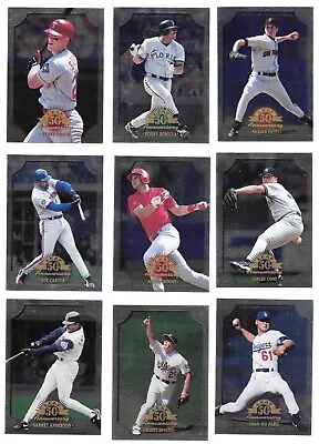 1998 Donruss Collections Anniversary Baseball Trading Cards / You Choose / Mb22 • $0.99