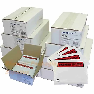 Documents Enclosed Envelopes Wallets Plain Printed A7 A6 A5 DL Tenzalopes Brand • £194.76