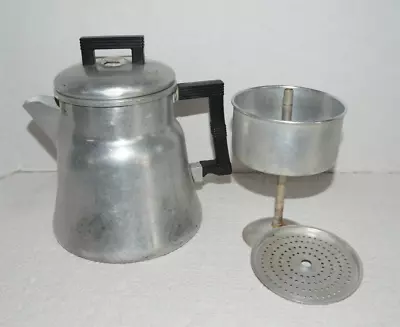 Vintage Wear-Ever Aluminum Percolator Stovetop Coffee Pot No. 3008 USA 8 Cup • $24.99