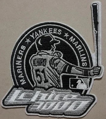 $12.75 • Buy Ichiro Suzuki - 3000 Hits - Embroidered Iron On Patch