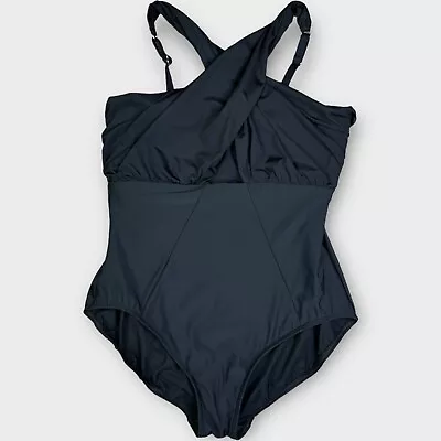 MIRACLESUIT Women's Black Pompei Embrace One Piece Swimsuit #6513028 16 • $40