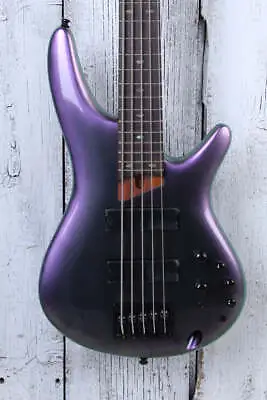 Ibanez SR505E Bass 5 String Electric Bass Guitar Black Aurora Burst Gloss • $749