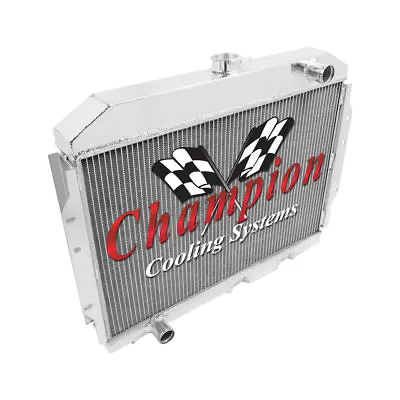 1968-1974 AMX Radiator Champion 3 Row Aluminum Replacement  Cools To 700hp • $257