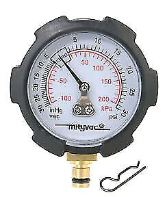$16.75 • Buy Compound Vacuum/Pressure Gauge, PSI/in-Hg MTY-MVA6176