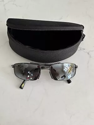 Maui Jim Whaler Flexon Polarized Gunmetal/gray Lens Sunglasses Mj312-02 • $195