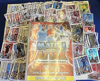 £15 • Buy Match Attax 12/13 Football Cards Job Lot/Bundle - 187 Cards