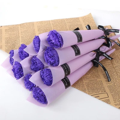 $16.01 • Buy 10x Fake Soap Muliti-color Rose Flower Valentines Day Anniversary Wedding Gift