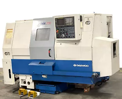 Daewoo Puma 200msc Cnc Turn Mill Center Sub Spindle C Axis Live Tool Lathe Sl • $22600