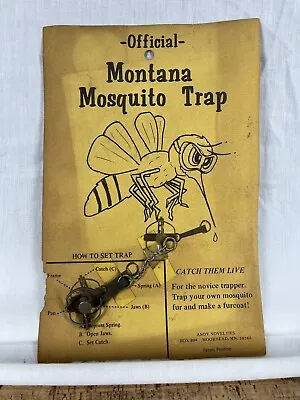 Vintage Montana Mosquito Trap Novelty Gag Gift Working LOL • $19