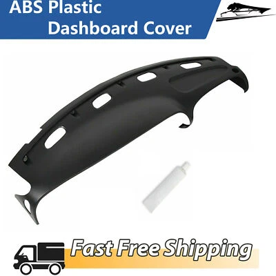 $79.90 • Buy Dashboard Cap Bezel Cover Overlay Black For 98-02 Dodge Ram Truck 1500 2500 3500