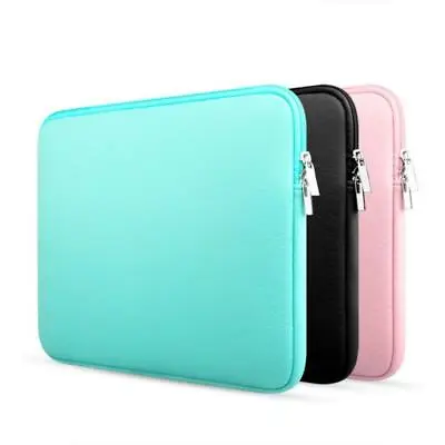 Zipper Laptop Notebook Case Tablet Sleeve Cover Bag For Macbook AIR PRO Ret@t@ • £7.14