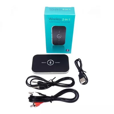 2in1 Bluetooth Transmitter & Receiver Wireless A2DP Home TV Stereo Audio Adapter • $7.59