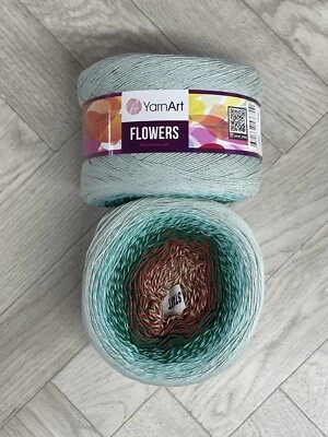 £0.15 • Buy Yarn Art Flowers - Knitting/Crochet Yarn Wool - 2 X 250g Cakes C. 318
