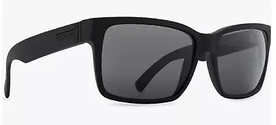 NEW Von Zipper Elmore Sunglasses-BKS Black Satin-VIntage Grey Lens • $84.99