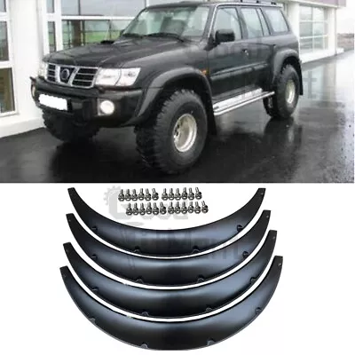 For Nissan Patrol Y61 3.5  Flexible Extra Wide Arches Body Wheel Fender Flares • $64.31