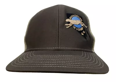 Houndsmen Of Nevada Mountain Lion Hunting Hounds Mesh Snapback Baseball Cap Hat • $22.95