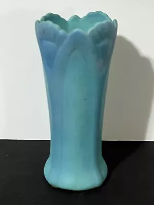 Beautiful Perfect Van Briggle Turquoise Blue Art Deco Nouveau Art Pottery Vase • $59.99