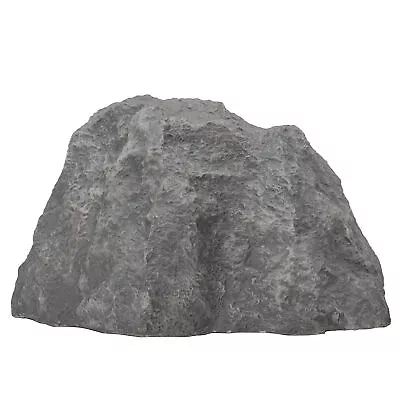 New Outdoor Artistic Artificial Faux Stone Rock Granite Grey Fiberglass Stone • $81.58