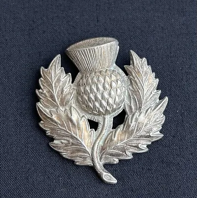 Victorian/Edwardian London Scottish Glengarry Original Cap Badge • £70
